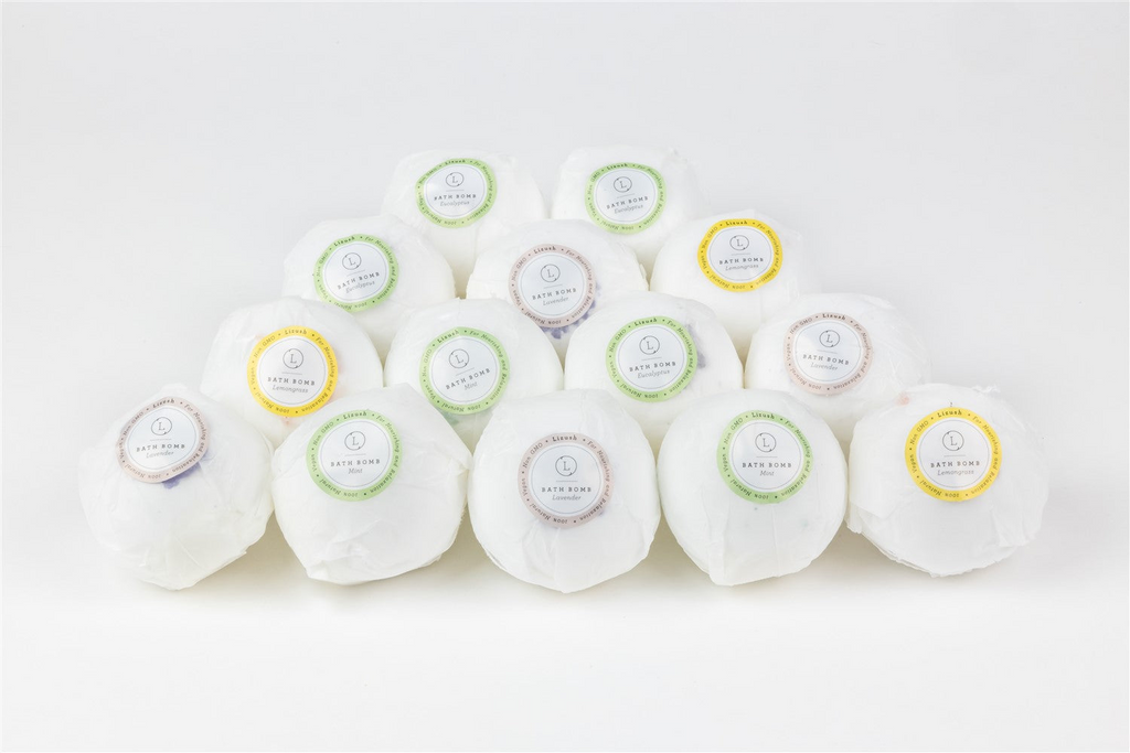 Gift-Box of Big 14  Natural Bath Bombs-68689803