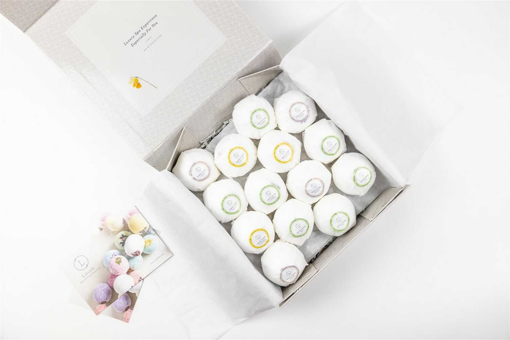 Gift-Box of Big 14  Natural Bath Bombs-68689811